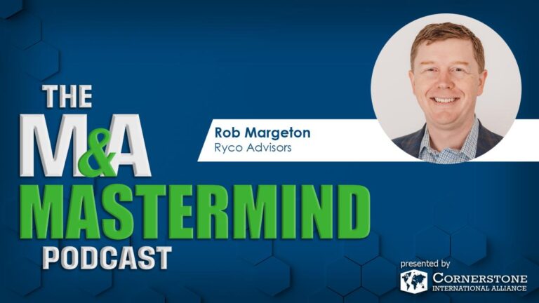 Episode 38 – Rob Margeton – Sell Side Reps & Warranty Insurance