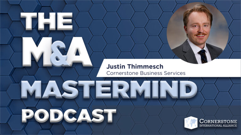 Episode 87 – Justin Thimmesch – How Analysts Impact M&A Deals